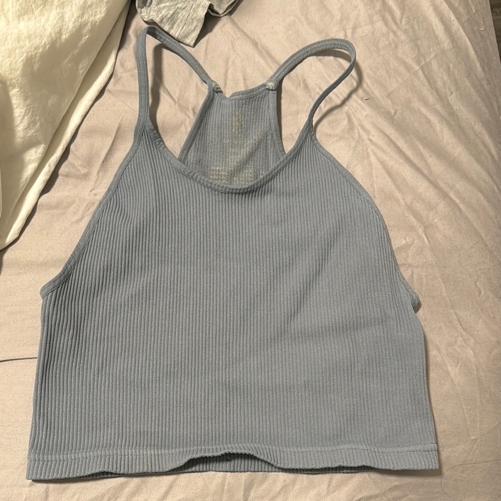FP Movement by Free People Blue Tank Top